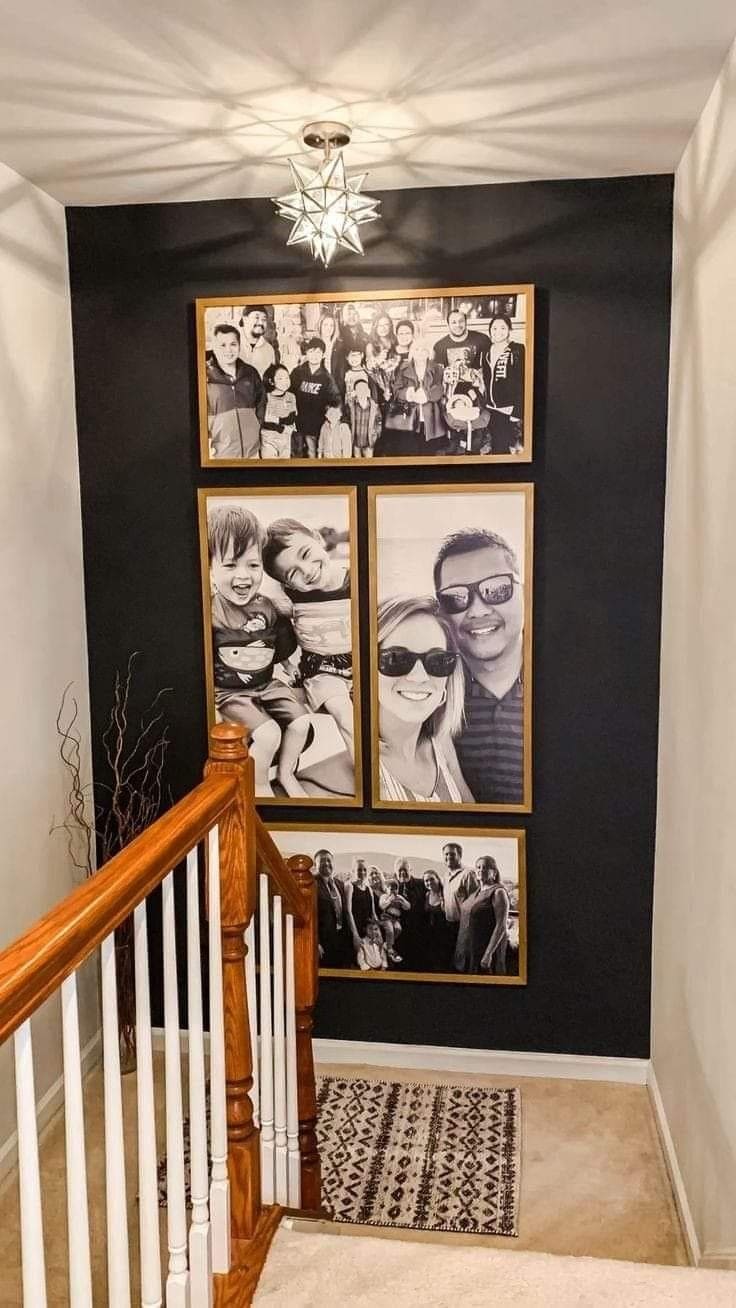 Golden Glow Memories Wall