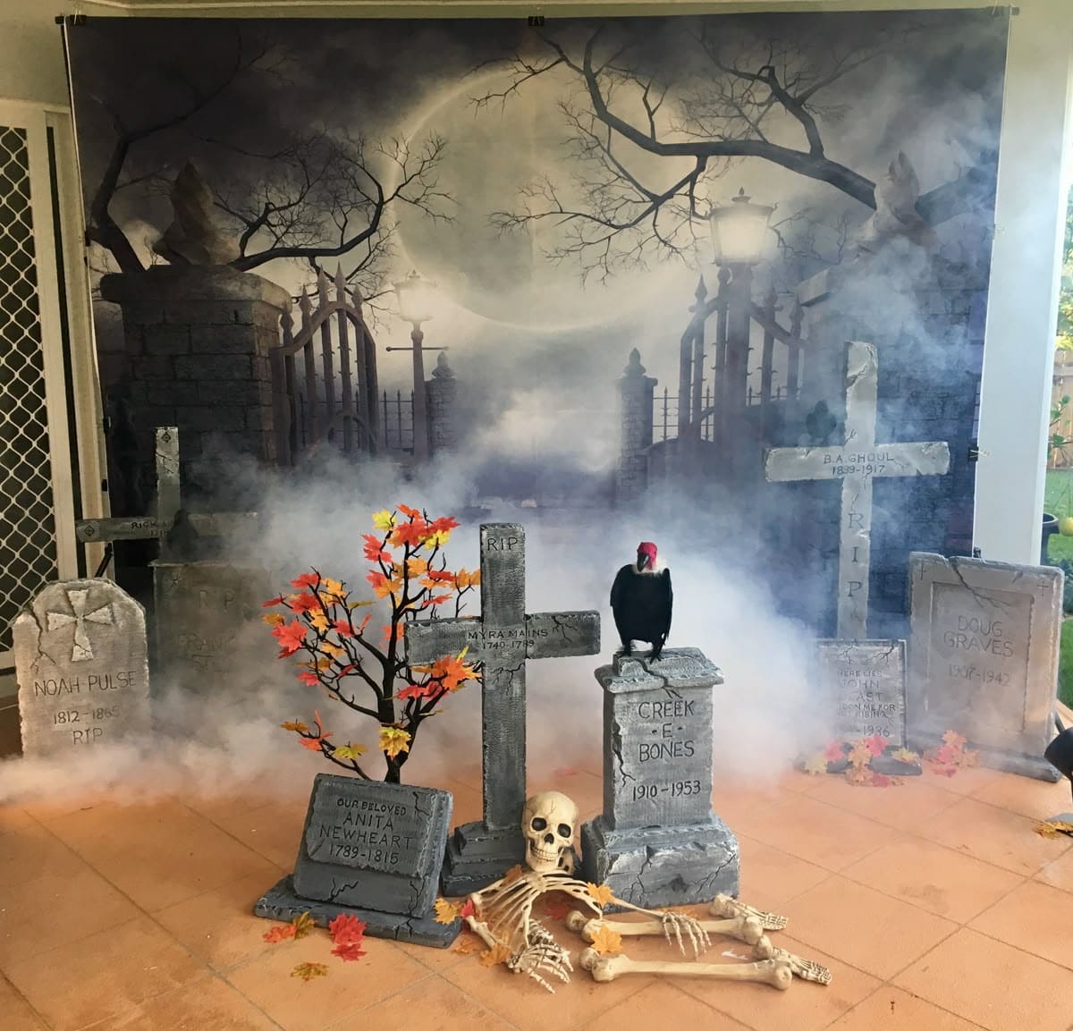 Haunted Graveyard Photo Booth