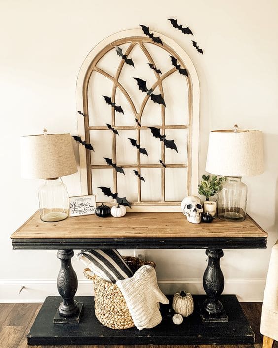 Minimalist Bat Haven with Rustic Charm