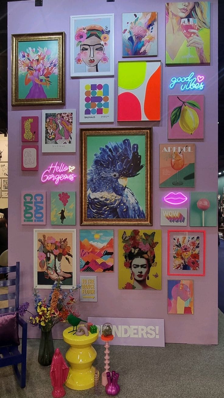 Pop Art Energy Wall