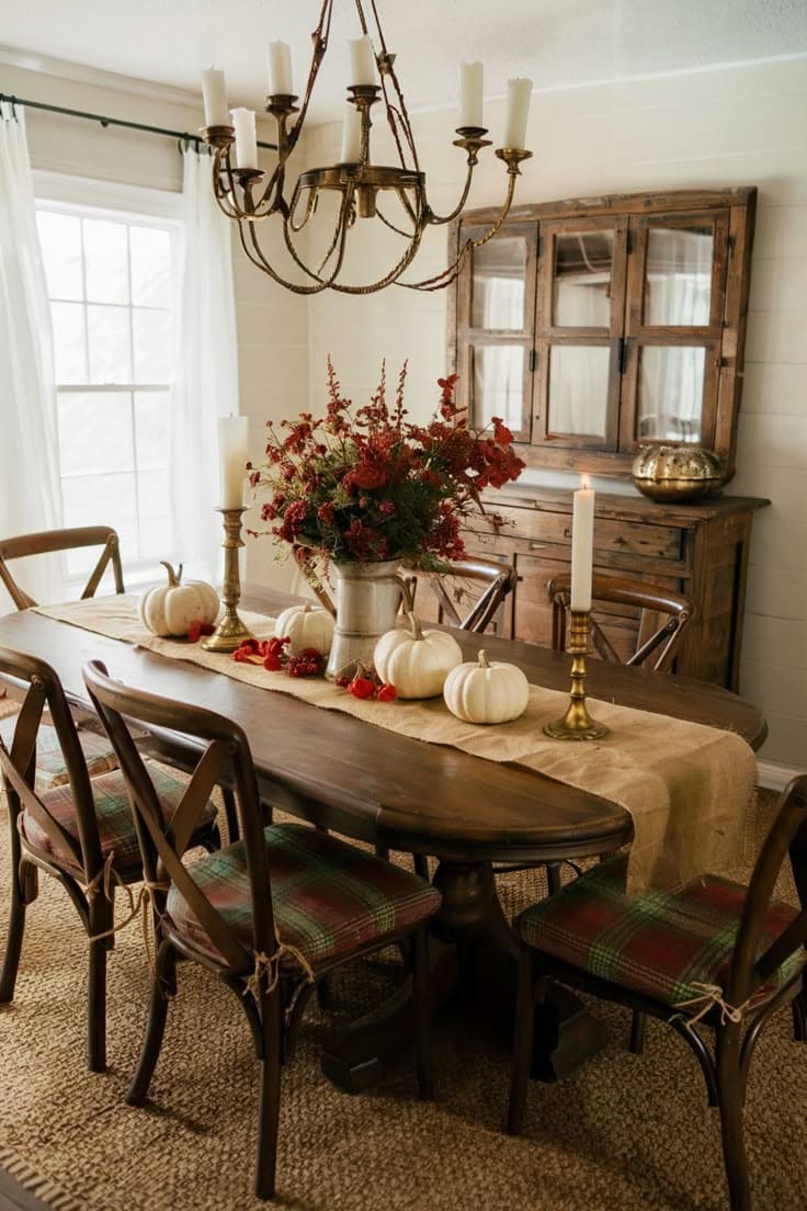 Rustic Autumn Dining Charm