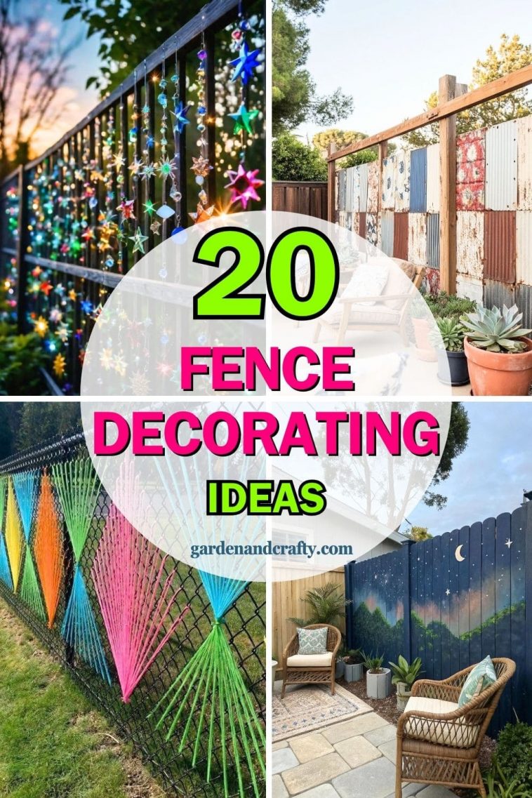 A closer look at Minimalist Fence Decorating Ideas