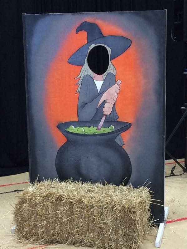 Witch Cauldron Photo Cutout