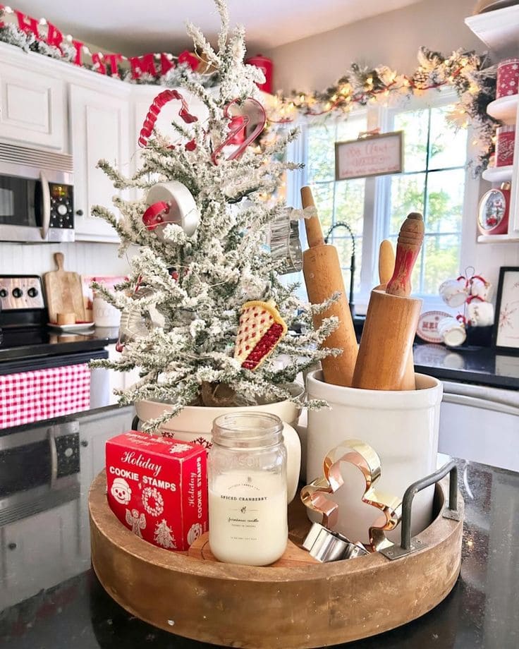 Baking-Inspired Christmas Kitchen Tree