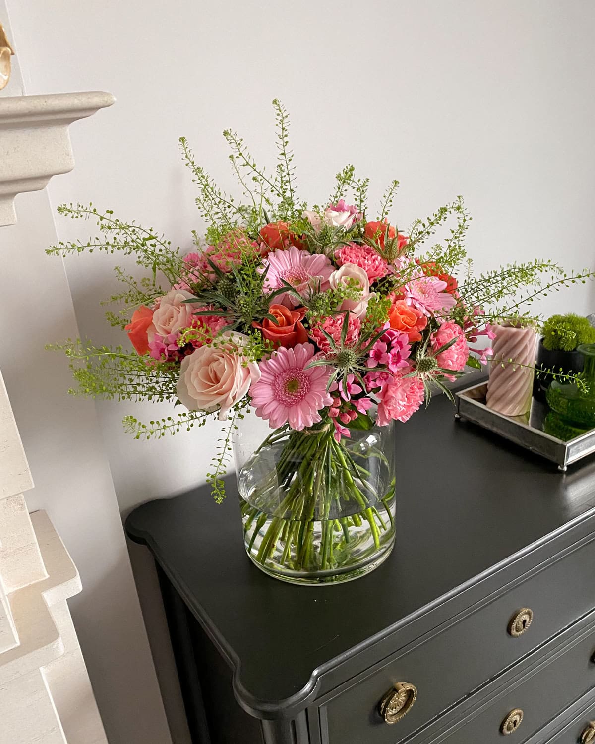 Blush and Coral Bloom Harmony