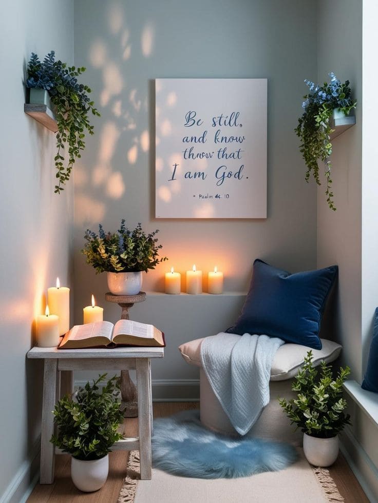 Candlelit Sanctuary of Peace