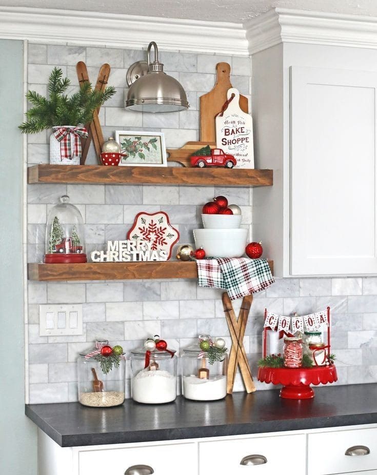 Charming Christmas Baking Corner