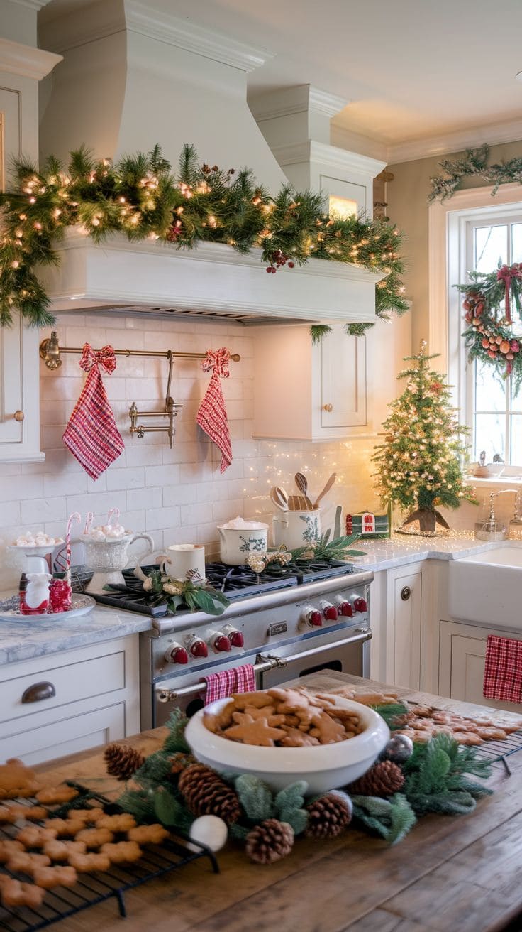Christmas Baking Wonderland Kitchen