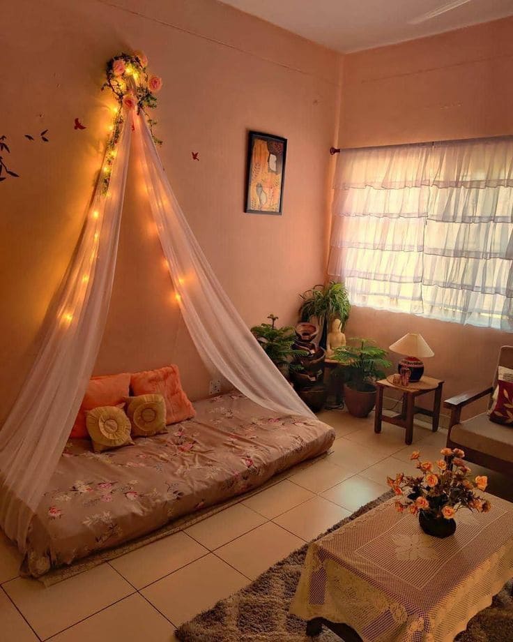 Cozy Canopy Floor Nook