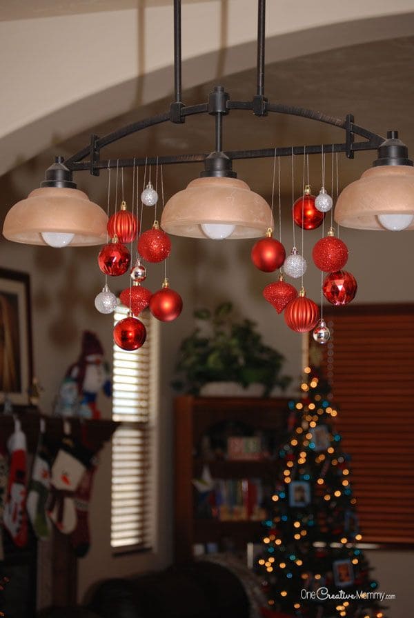 Dangling Ornament Chandelier Delight