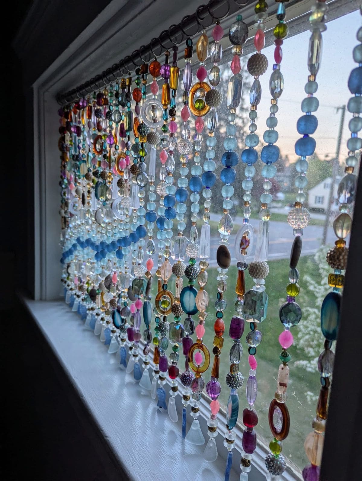 Eclectic Beaded Curtain Sparkle