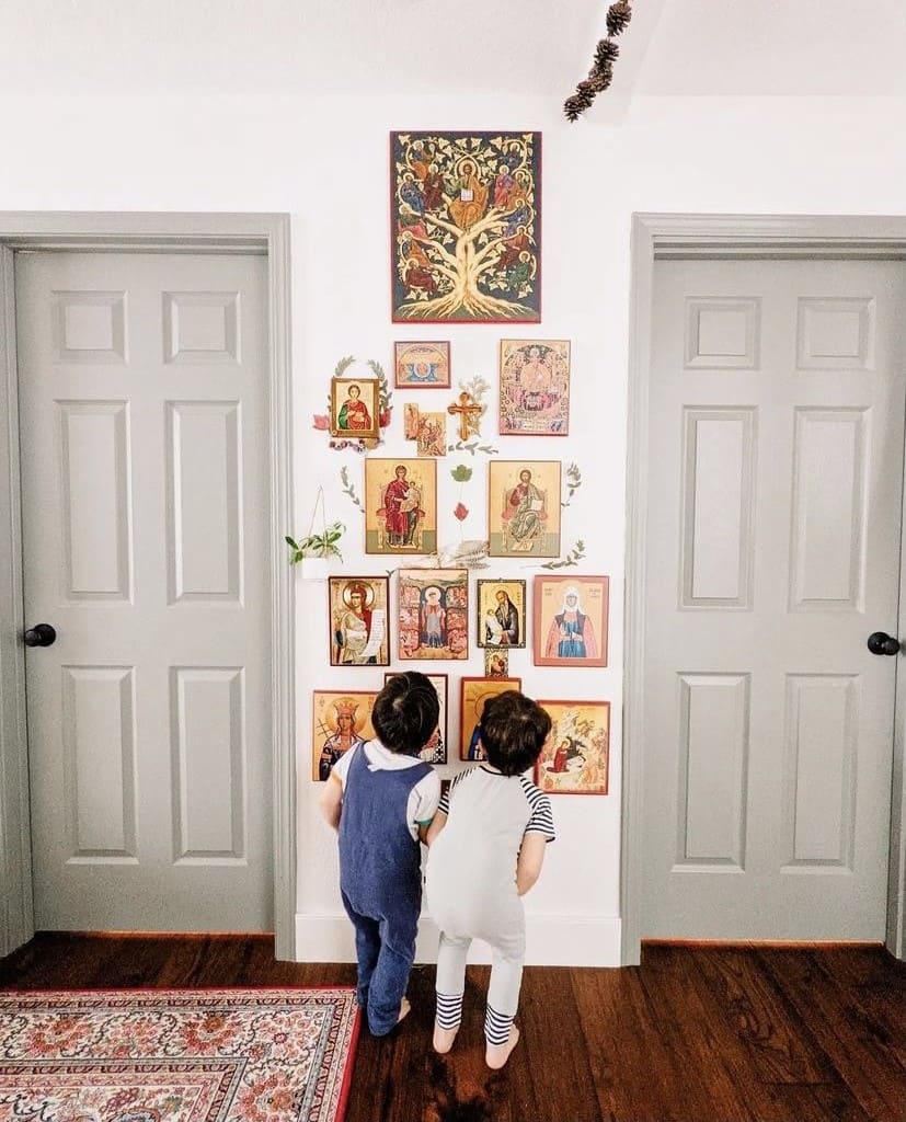 Family Wall of Icons