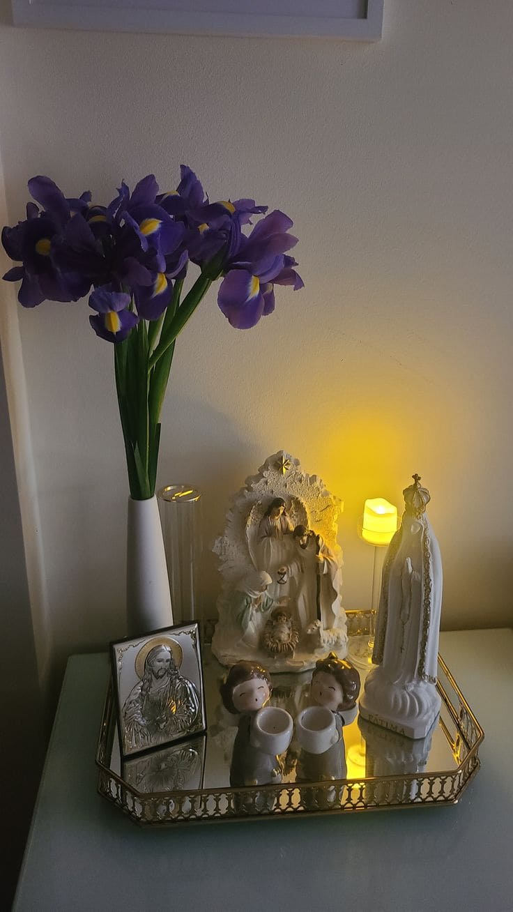 Gentle Glow Prayer Tray