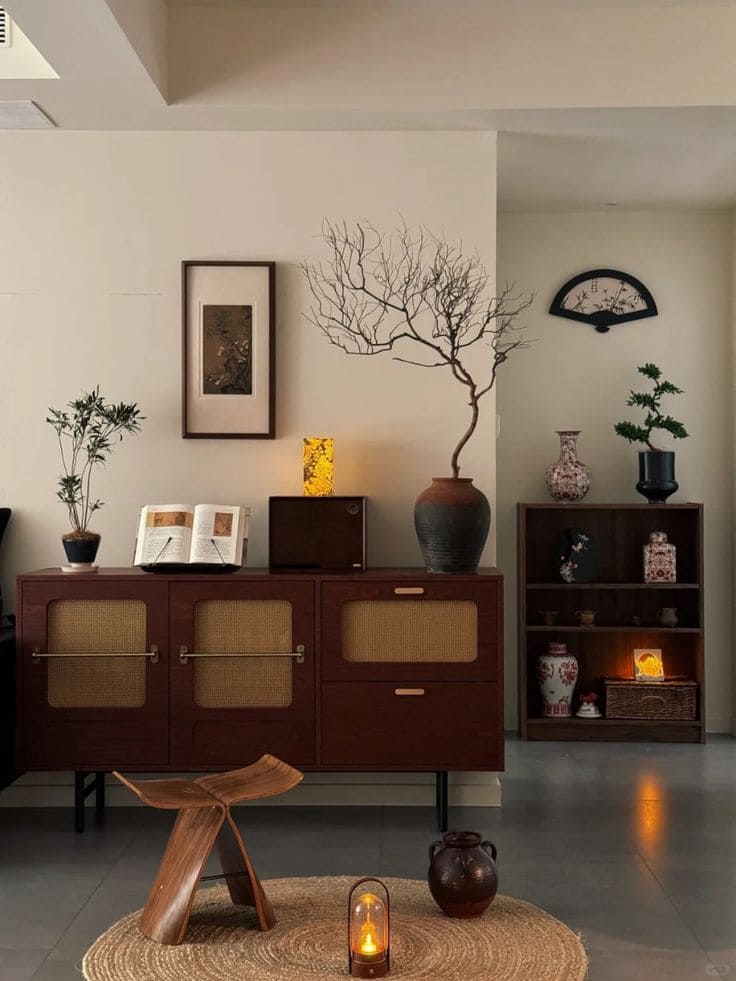 Minimal Zen Living Space