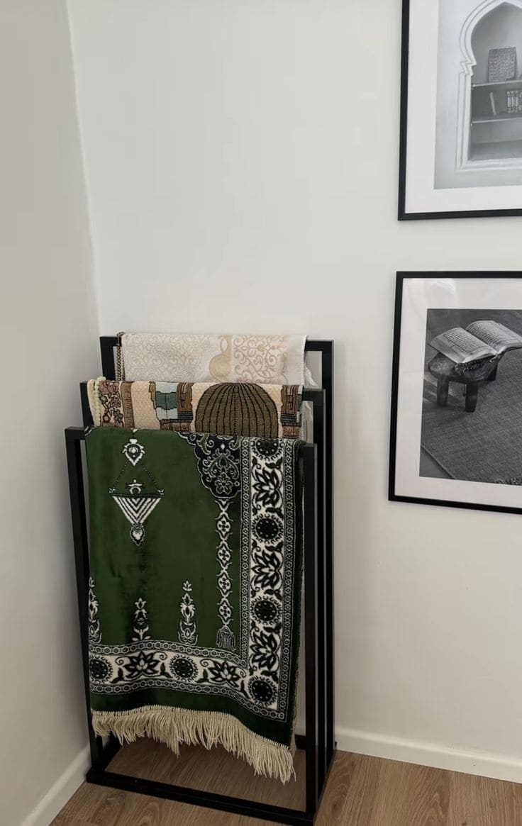 Minimalist Corner Prayer Setup