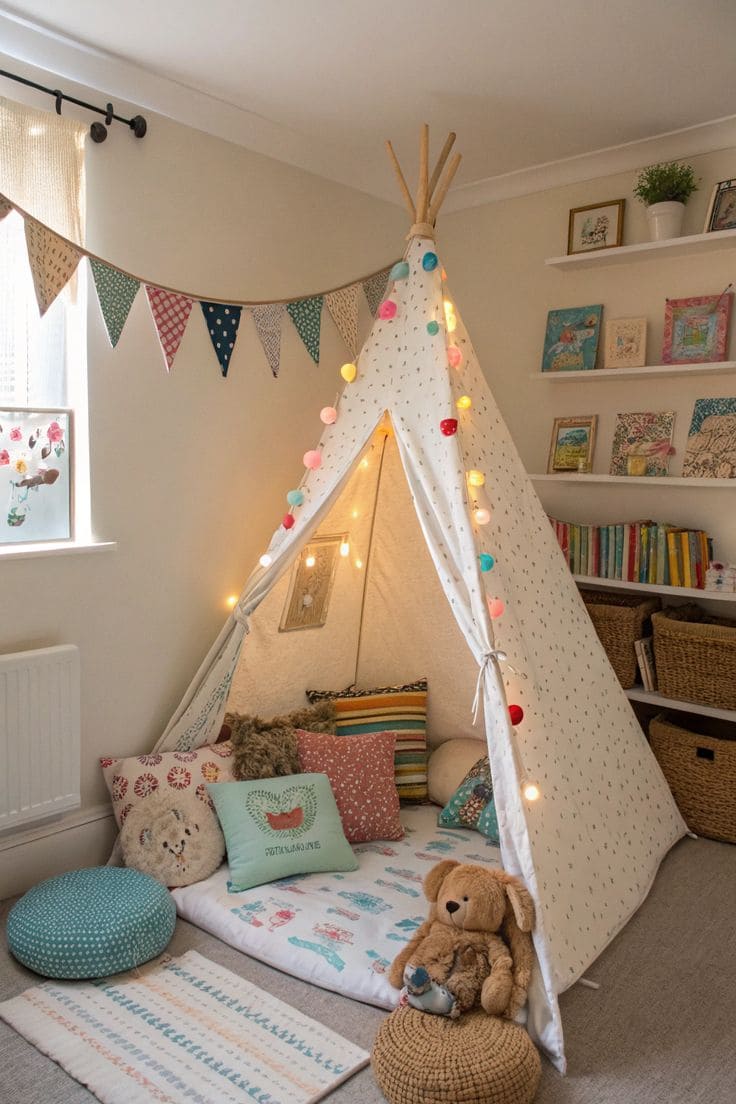 Playful Reading Tent Retreat