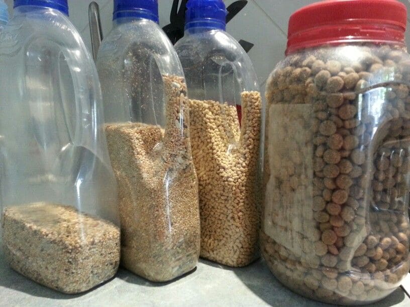 Reusing Containers for Dry Food Storage