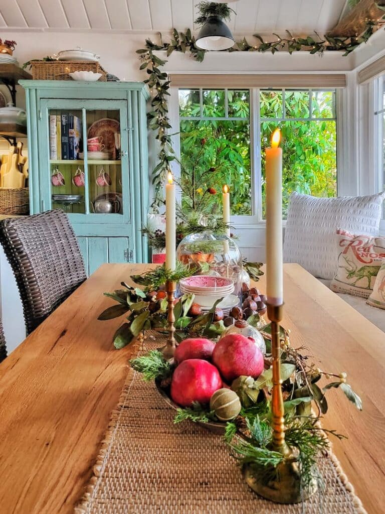 Rustic Christmas Dining Charm