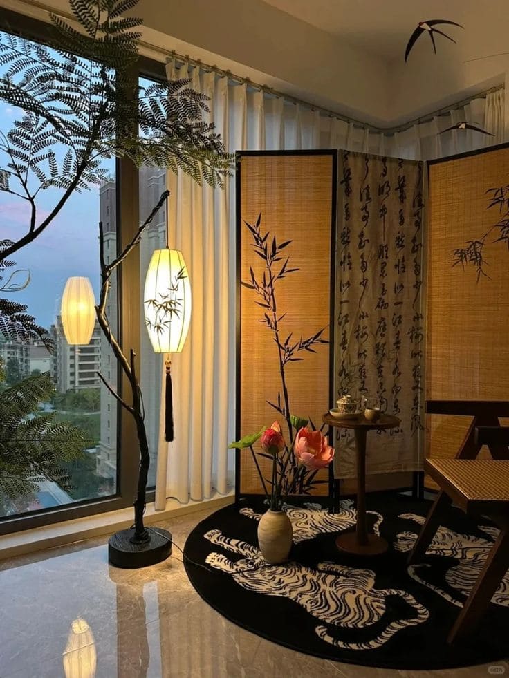 Serene Asian Tea Corner