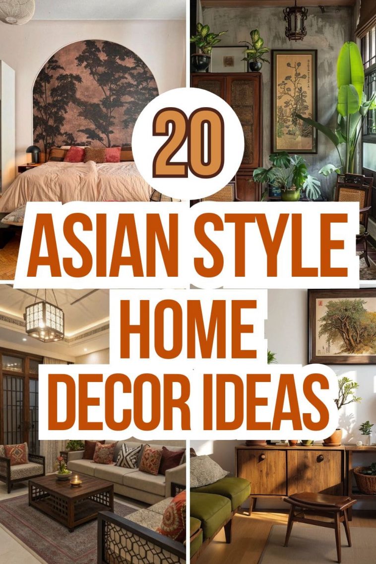 Image showcasing 20 Beautiful Asian-Style Home Decor Ideas for a Serene Space