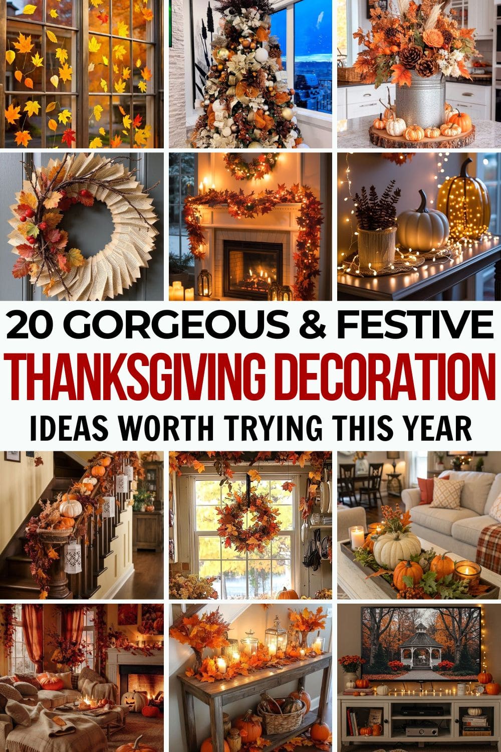 20 Gorgeous Thanksgiving D…
