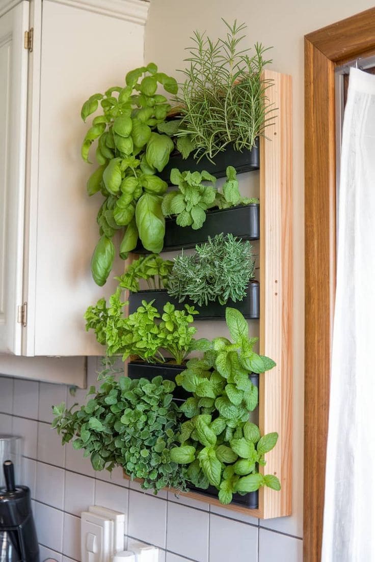Vertical Wall Herb Planter