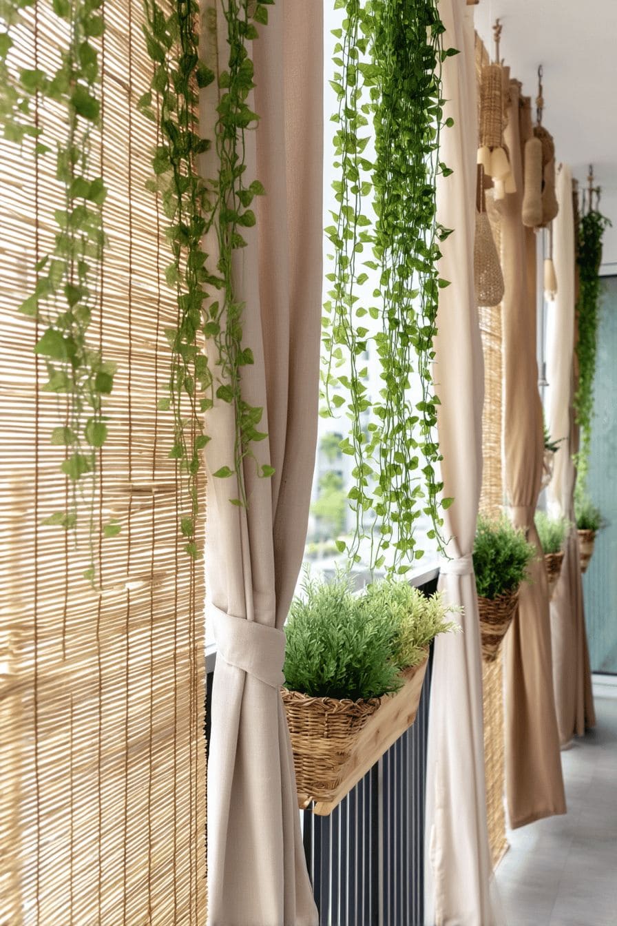 Breezy Green Retreat Balcony Shade
