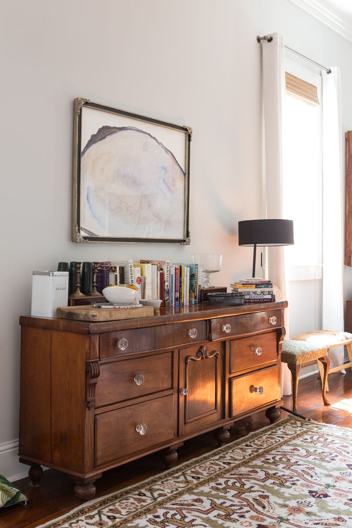 Classic Wooden Dresser Display