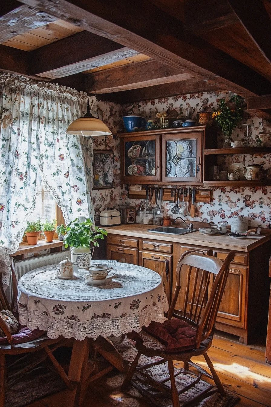 Countryside Floral Haven Kitchen