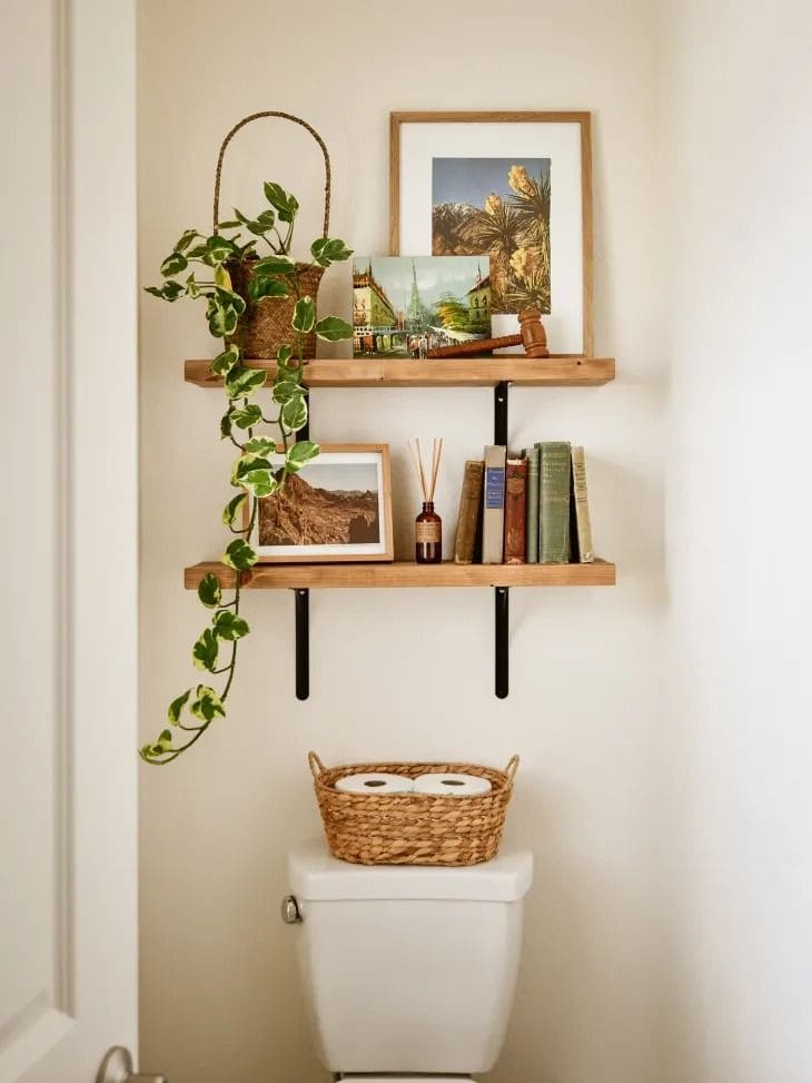 Cozy Botanical Shelf Nook