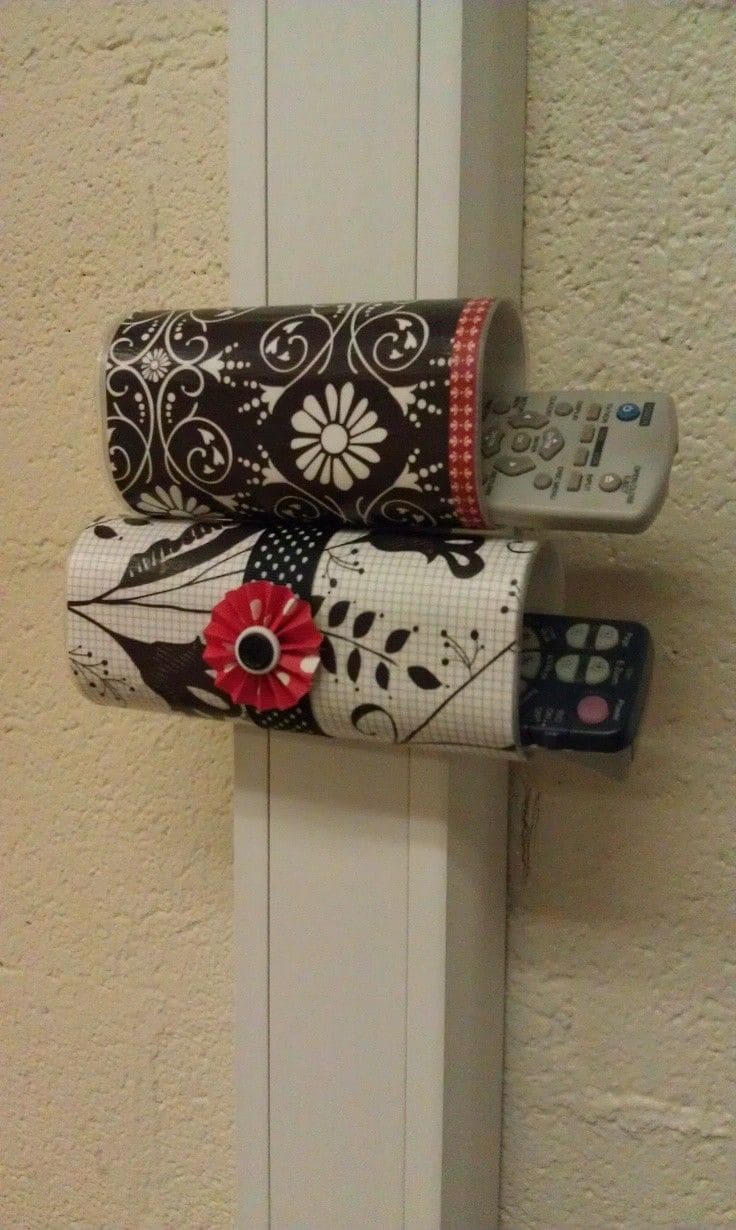 Decorative Tube Wall Holders