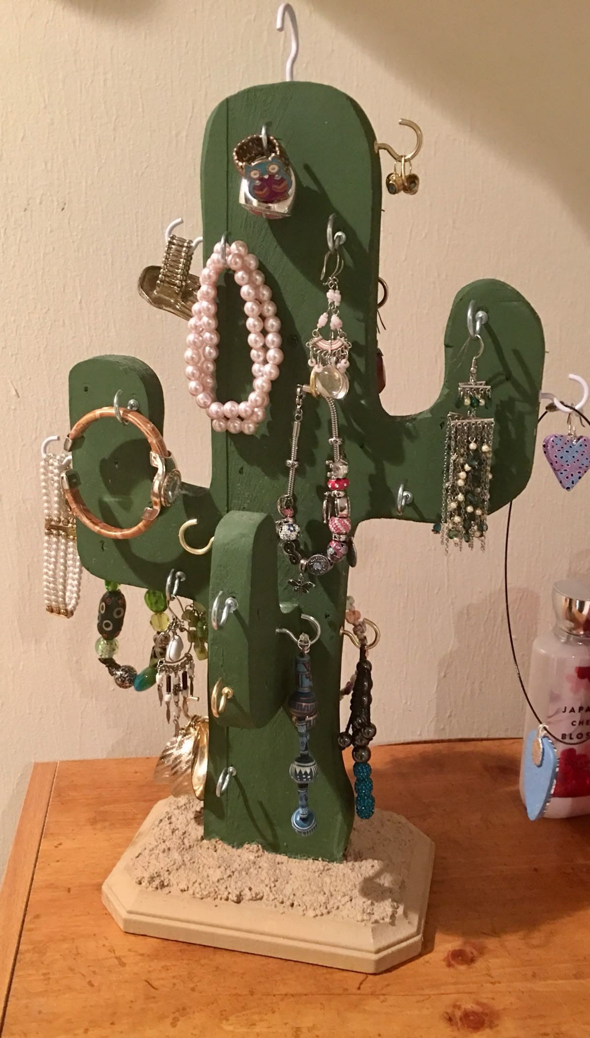 Desert Cactus Jewelry Holder
