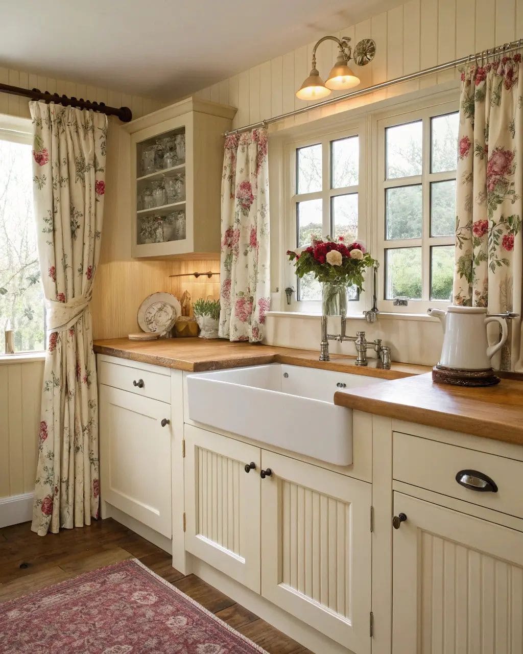 English Rose Cottage Kitchen
