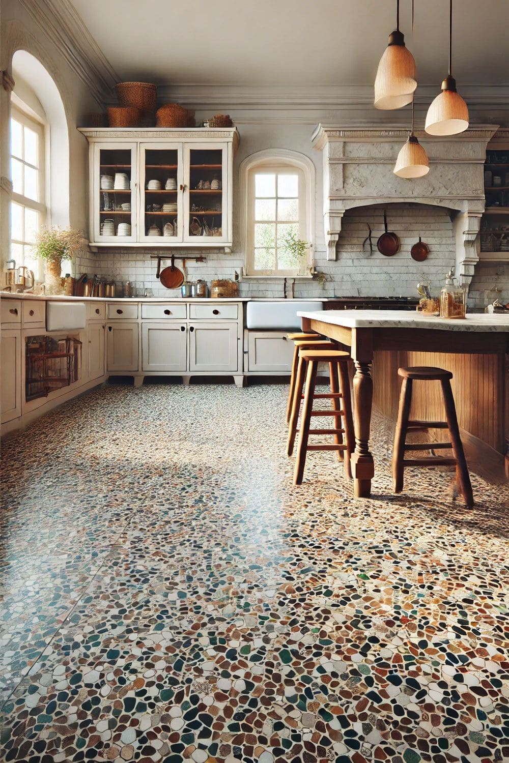 Farmhouse Comfort in Gray Wood