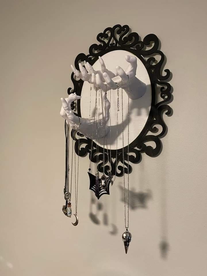 Gothic Hand Jewelry Display