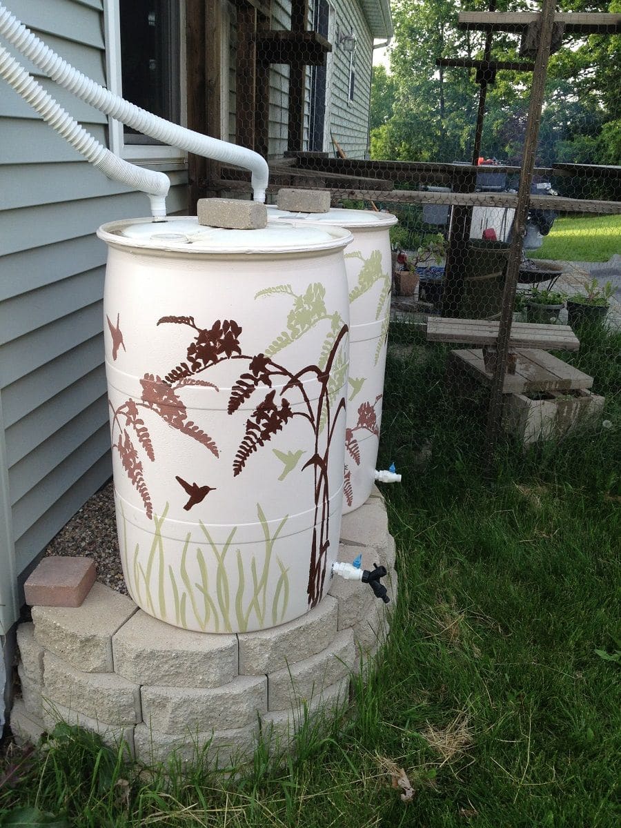 Hummingbird Haven Rain Barrels