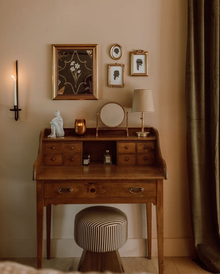Minimalist Vintage Dresser Styling