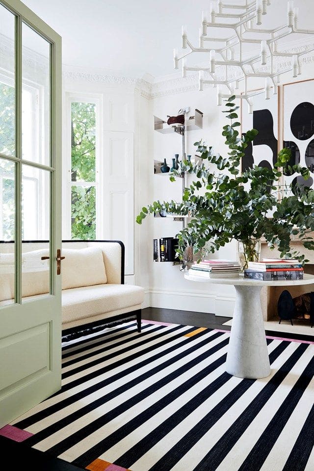 Modern Monochrome Sunroom