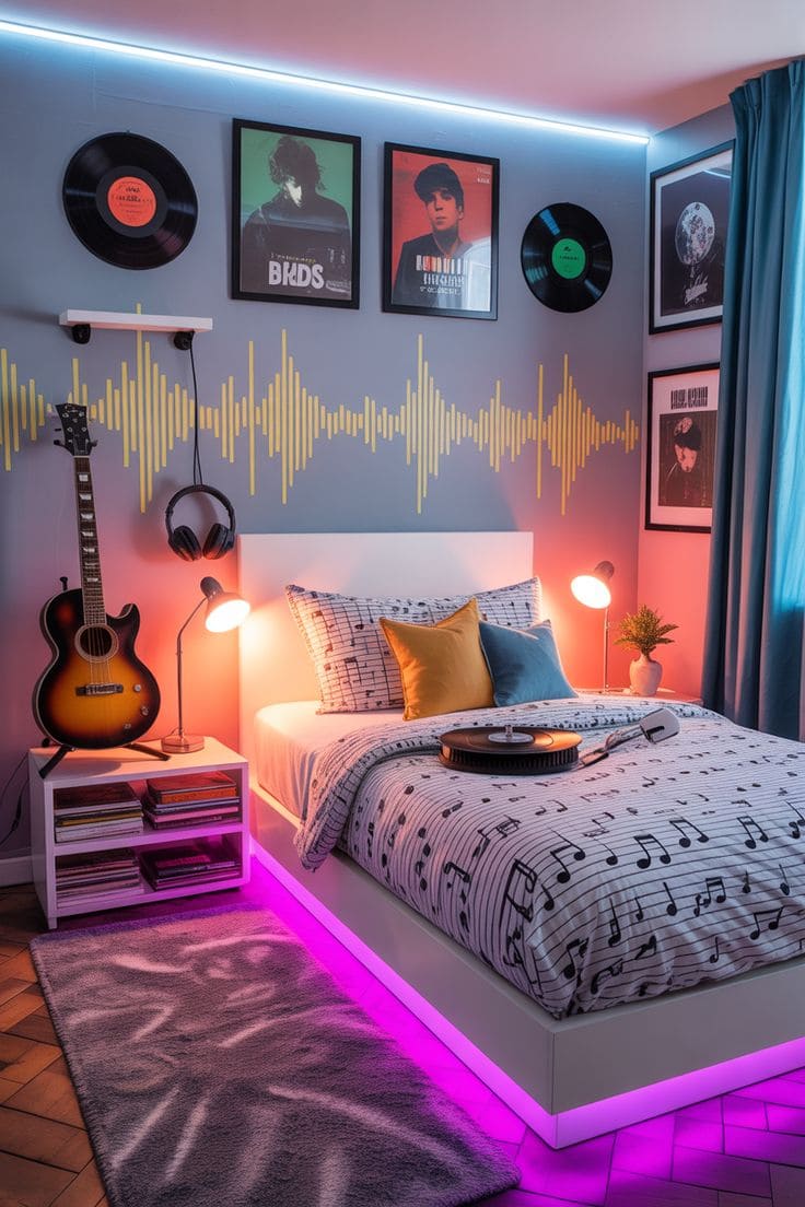 Neon Beats Bedroom Studio