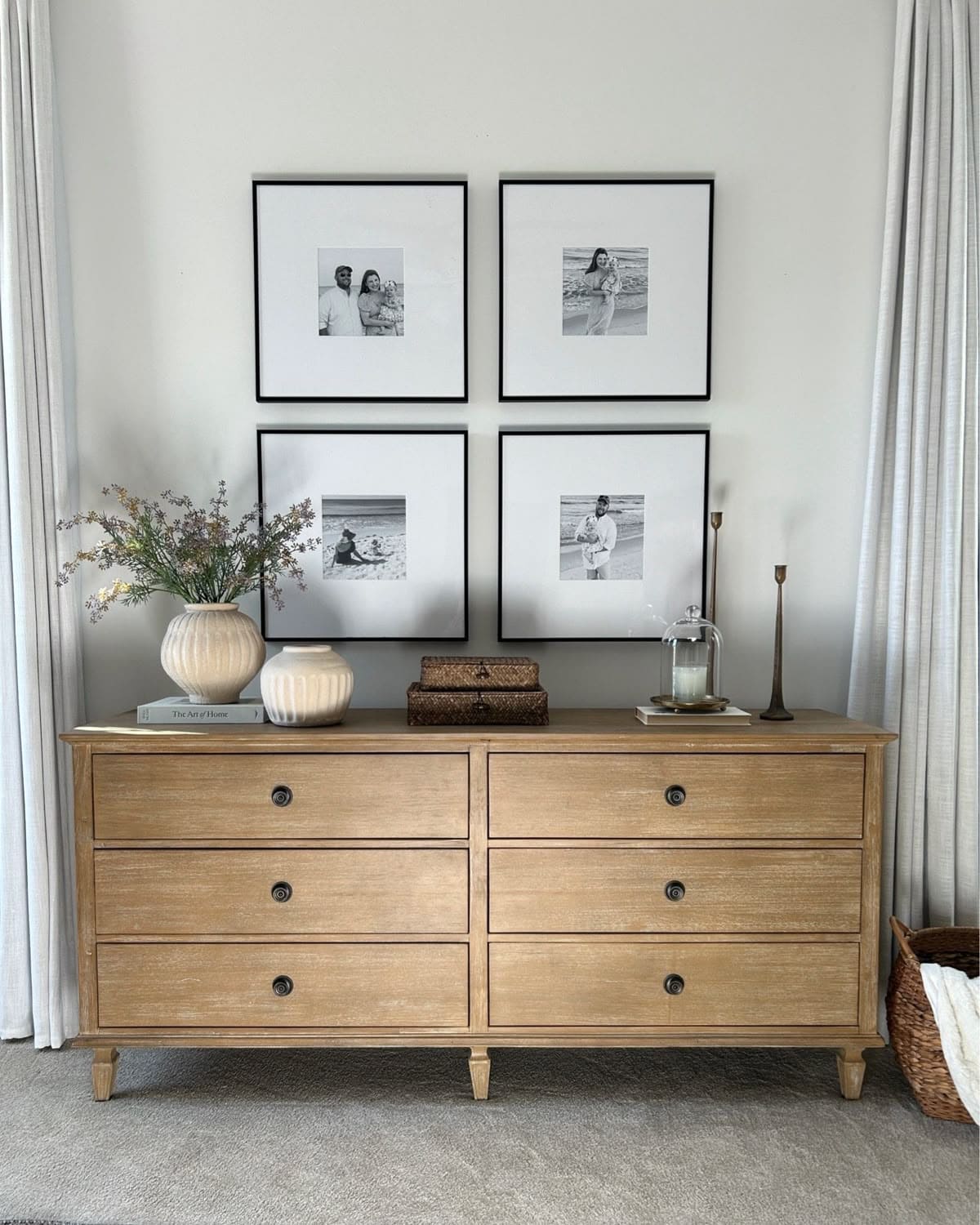 Neutral Elegance Dresser Display