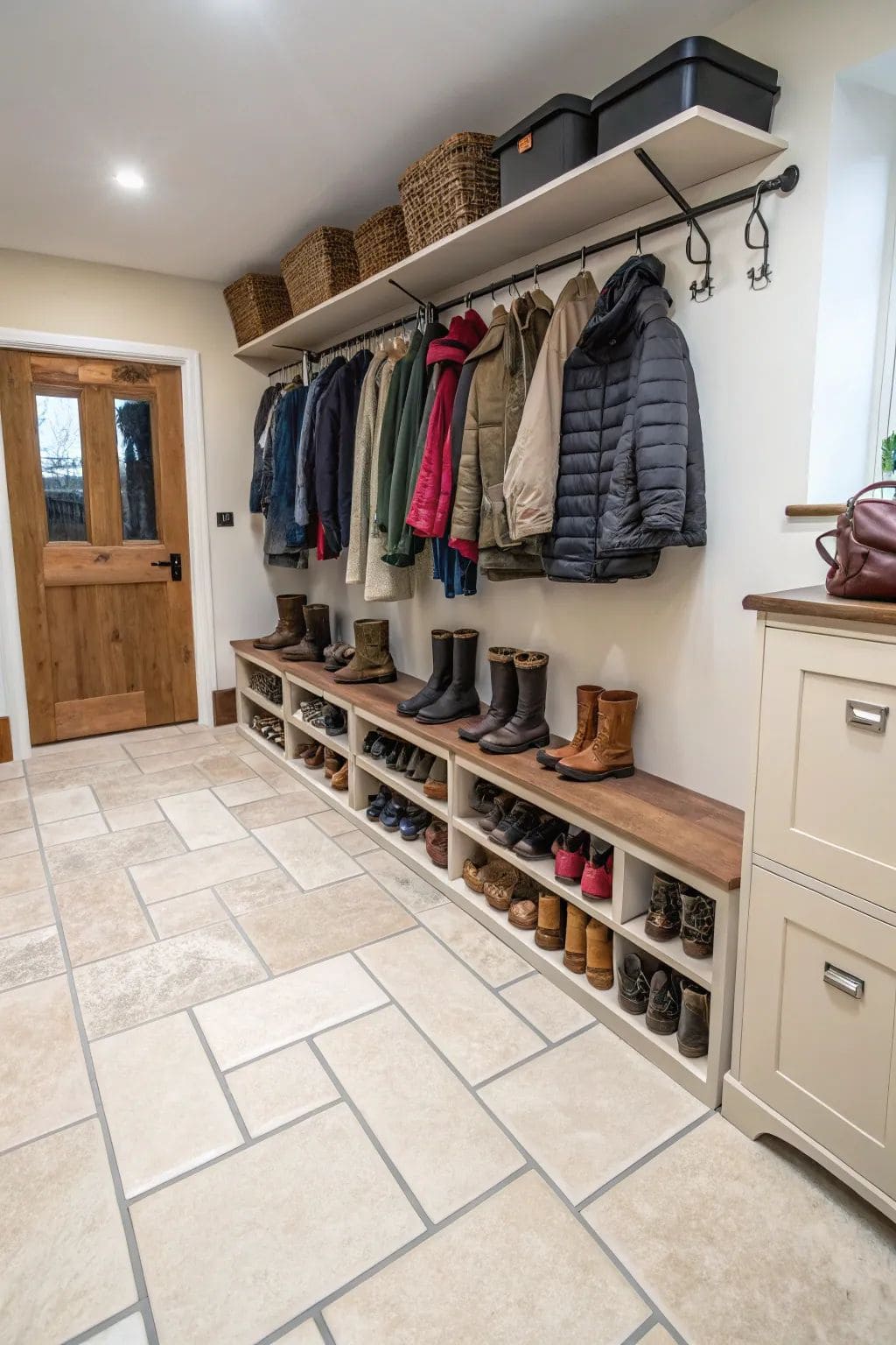 Organized Family Boot Room Haven