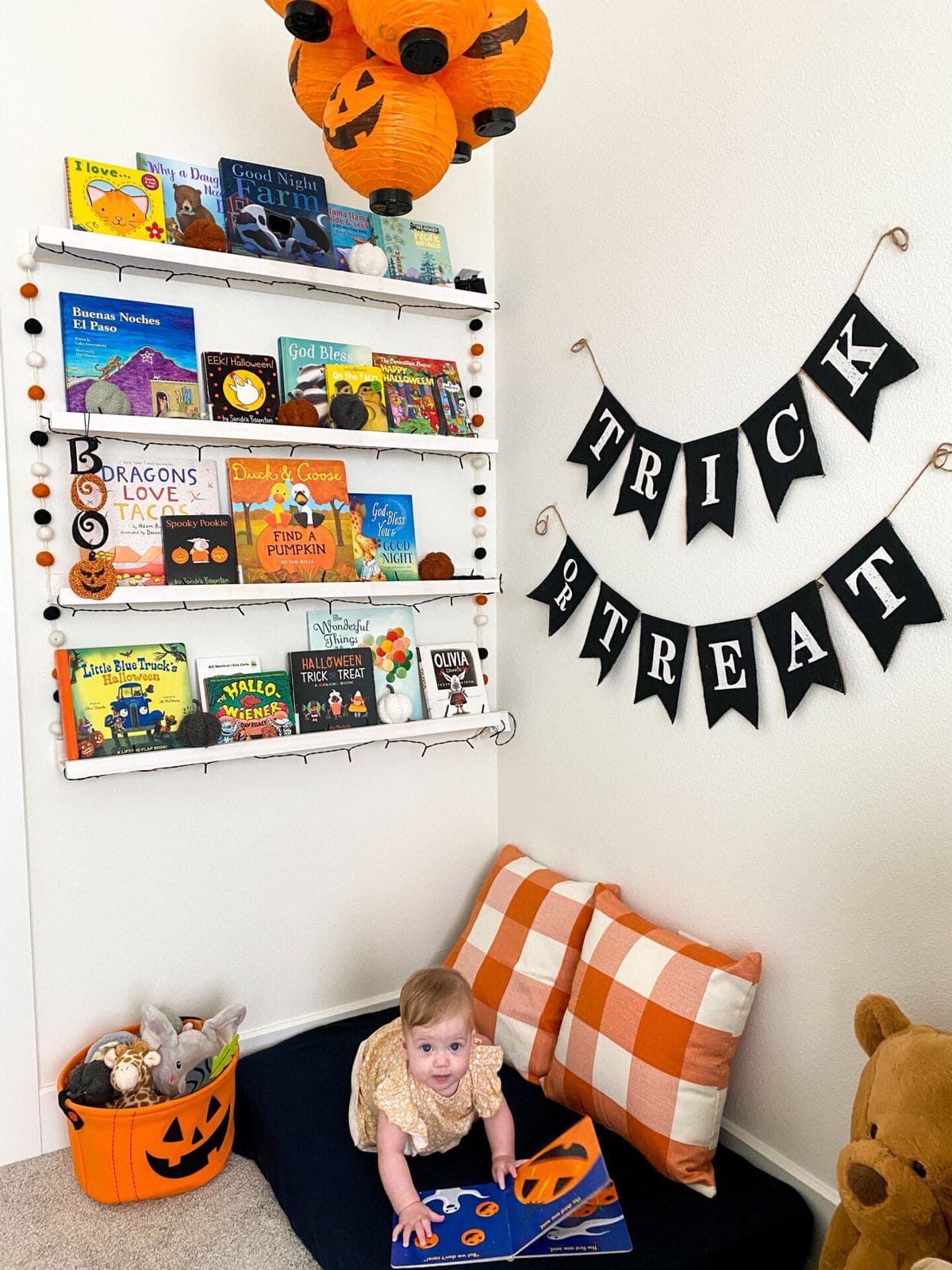 Pumpkin Patch Reading Nook Corner