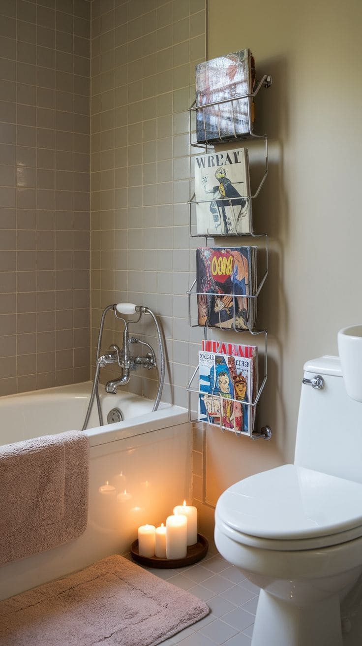 Quirky Touch with Vintage Magazine Art