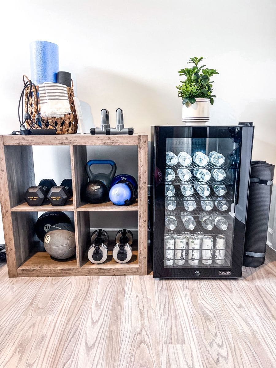 Refresh and Recharge Home Gym Corner