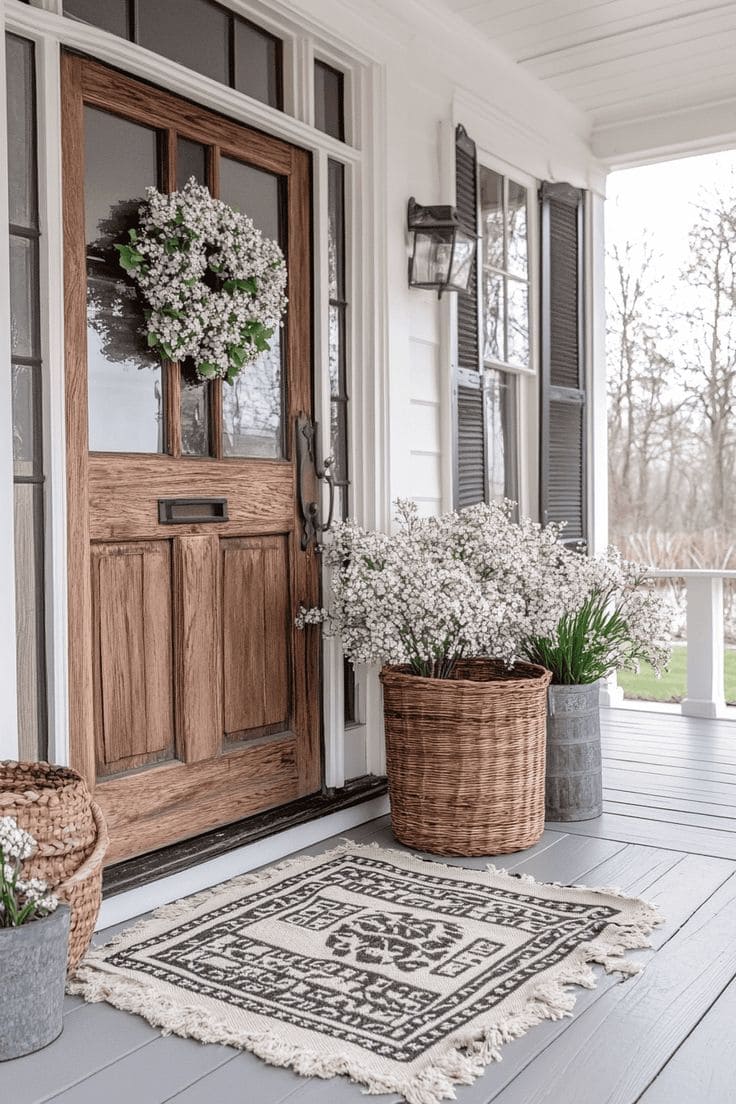 Rustic Bloom Farmhouse Welcome