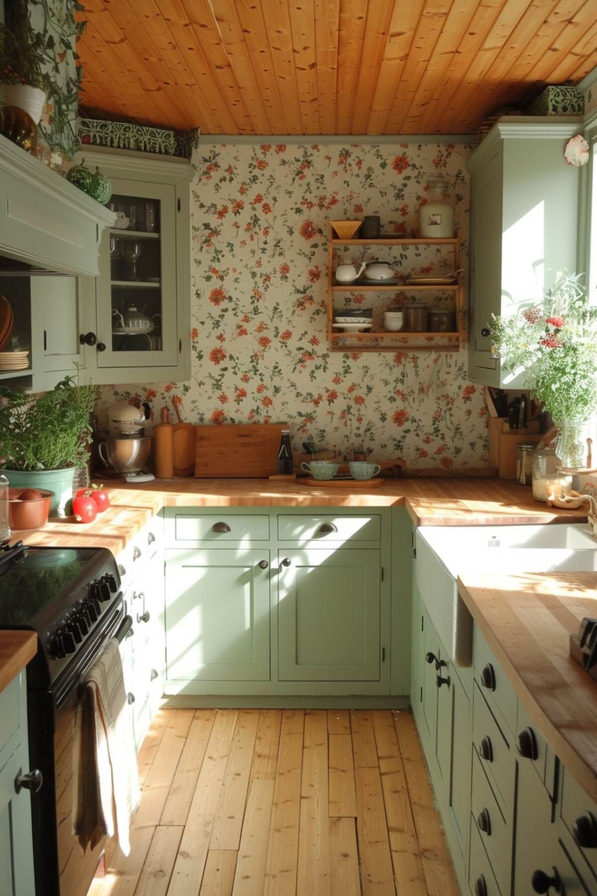 Sage and Sunlight Kitchen