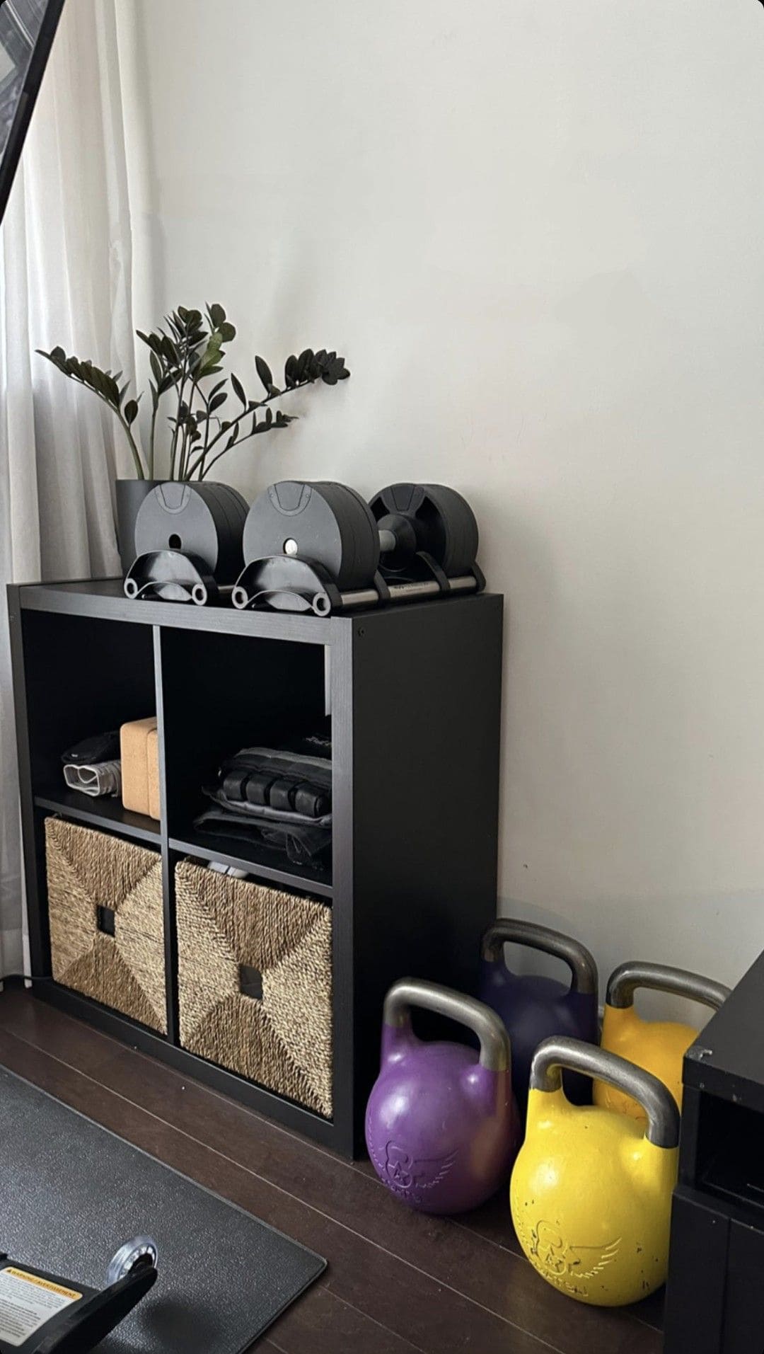 Sleek Strength Training Setup
