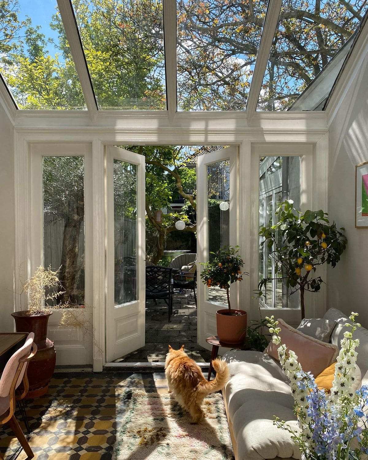 Sun-Drenched Garden Retreat