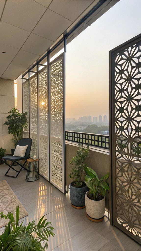 Sunset Serenity Screen Balcony