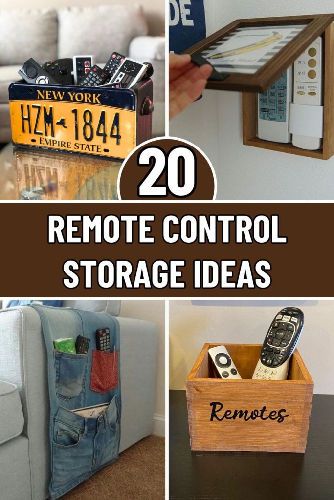 16 Smart Ways to Organize and Store Your Remote Controls